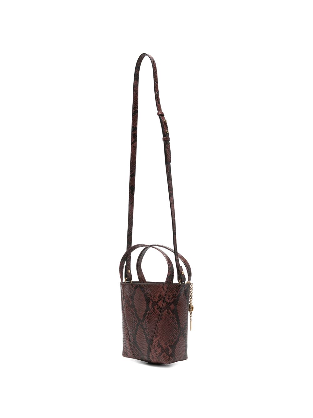 Chloé Women Chloé Spin Leather Tote Bag