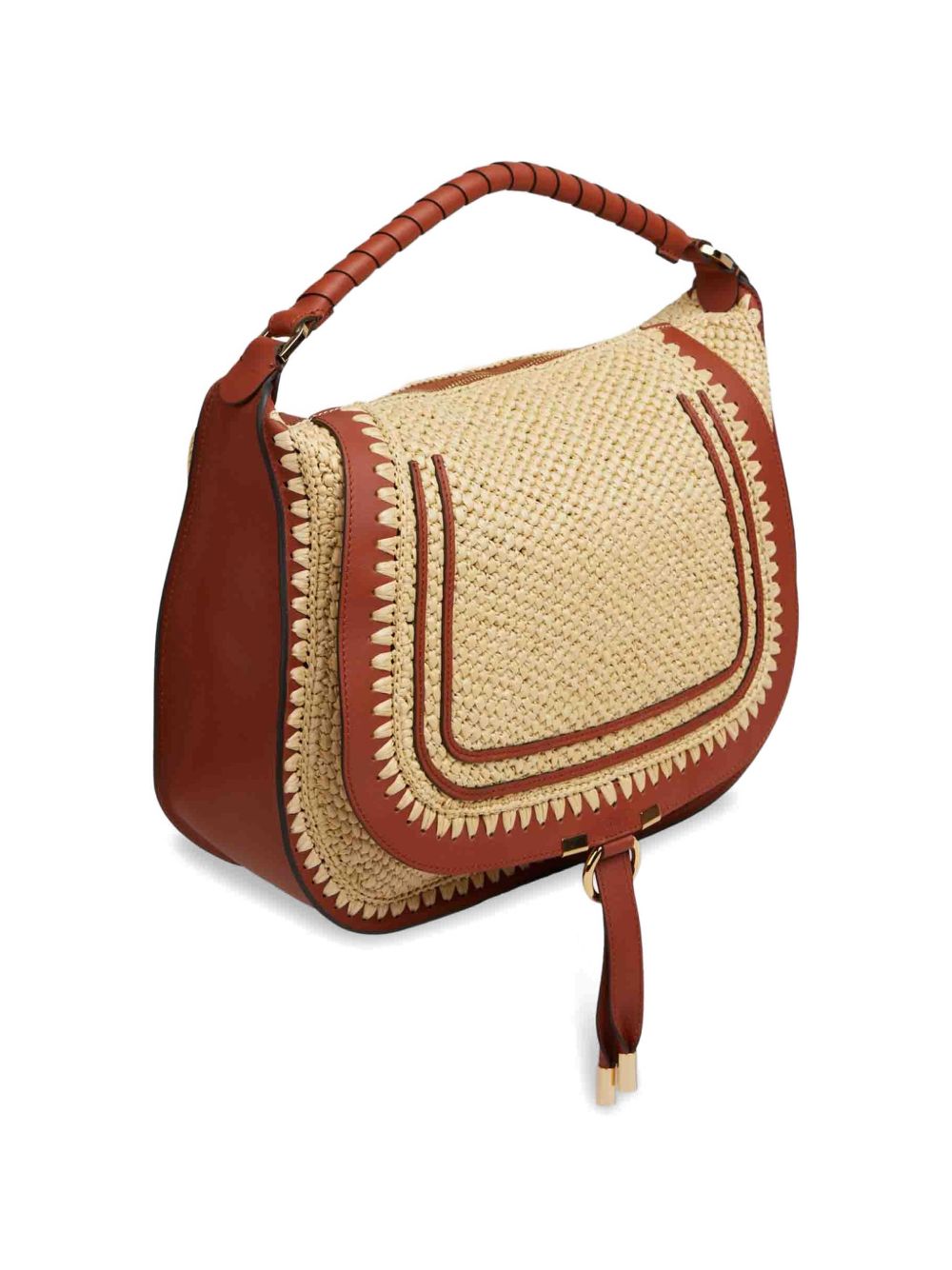 Chloé Women Marcie Medium Rafia Tote Bag