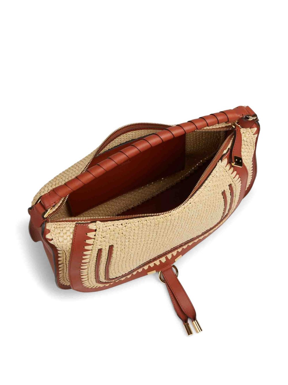 Chloé Women Marcie Medium Rafia Tote Bag