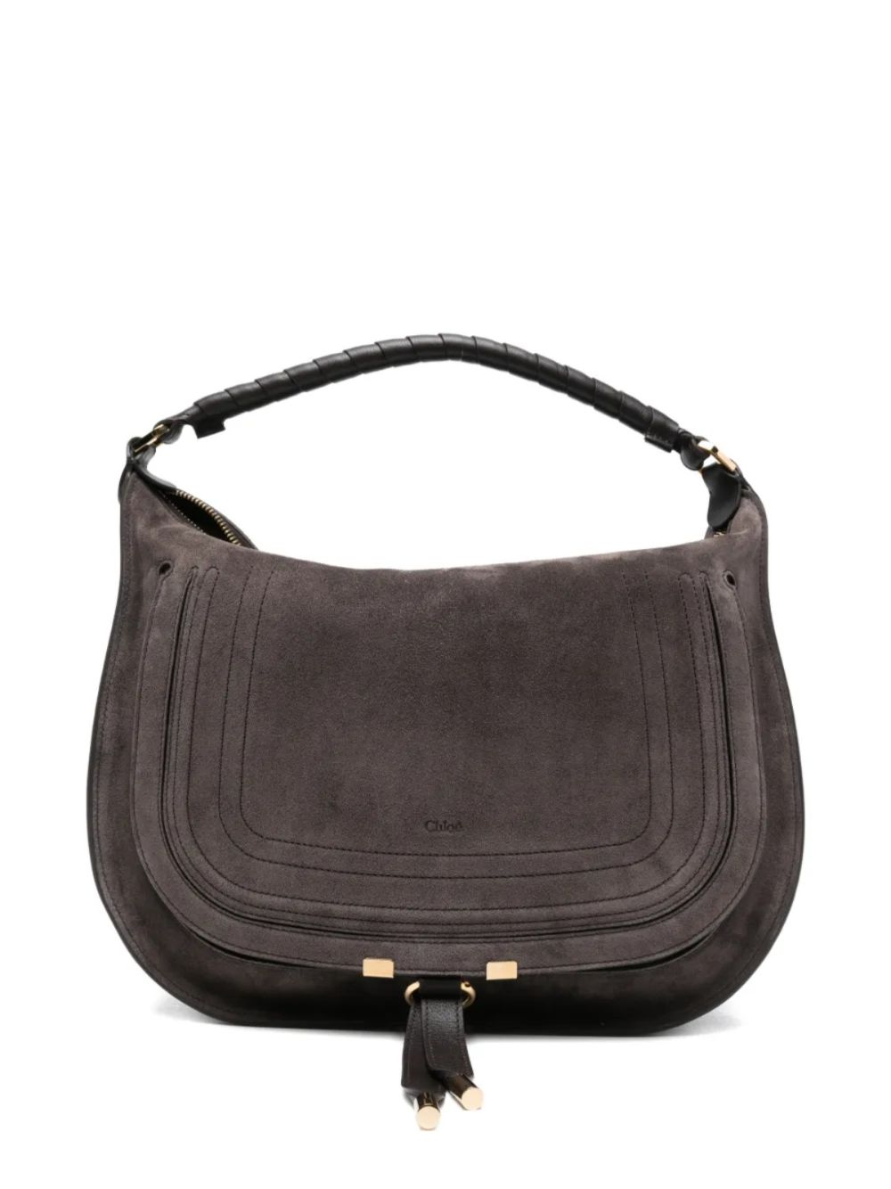 Chloé Women Marcie Suede Leather Hobo Bag