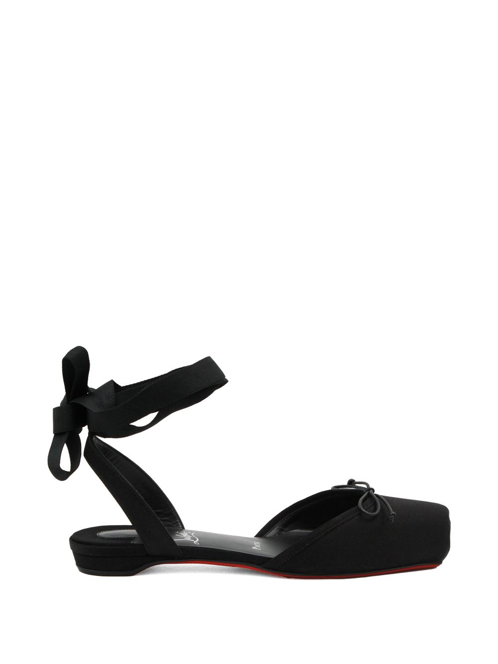 Christian Louboutin Women Cassia Lace Up Flat Sandals