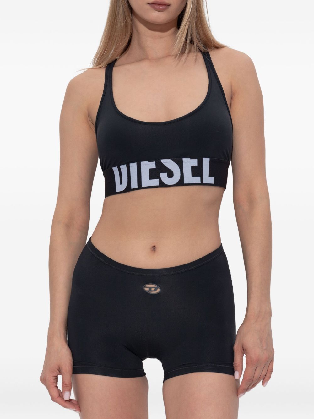 Diesel Women Logo Bralette Bra