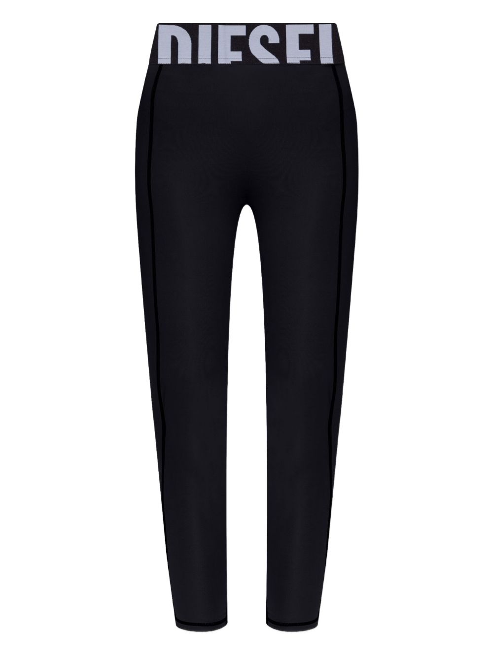 Diesel Women Logo Nylon Leggings