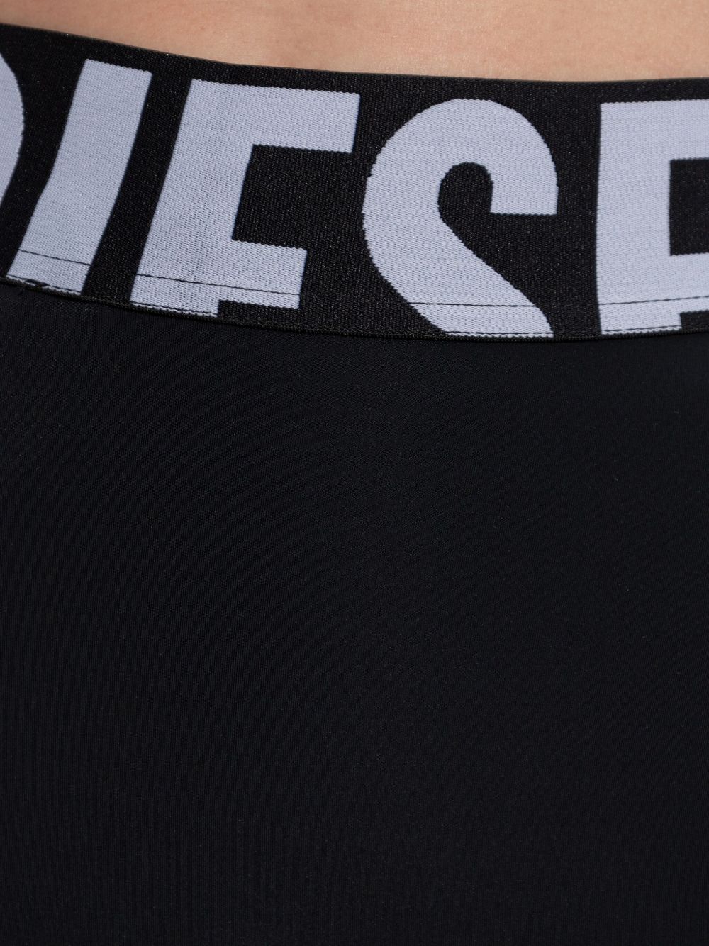 Diesel Women Logo Nylon Leggings