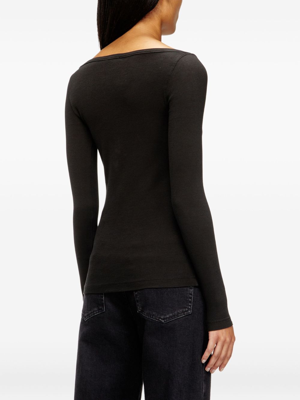 Diesel Women Logo Cotton Top