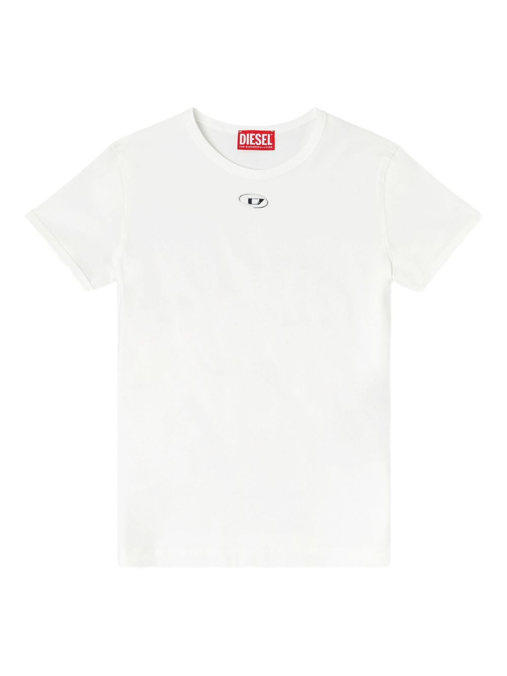 Diesel Women Logo Cotton T-Shirt