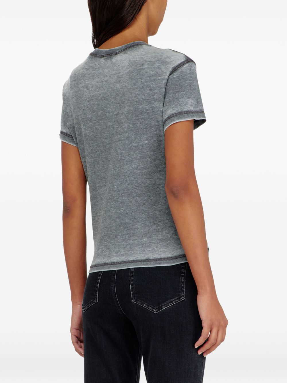 Diesel Women Cotton Blend T-Shirt
