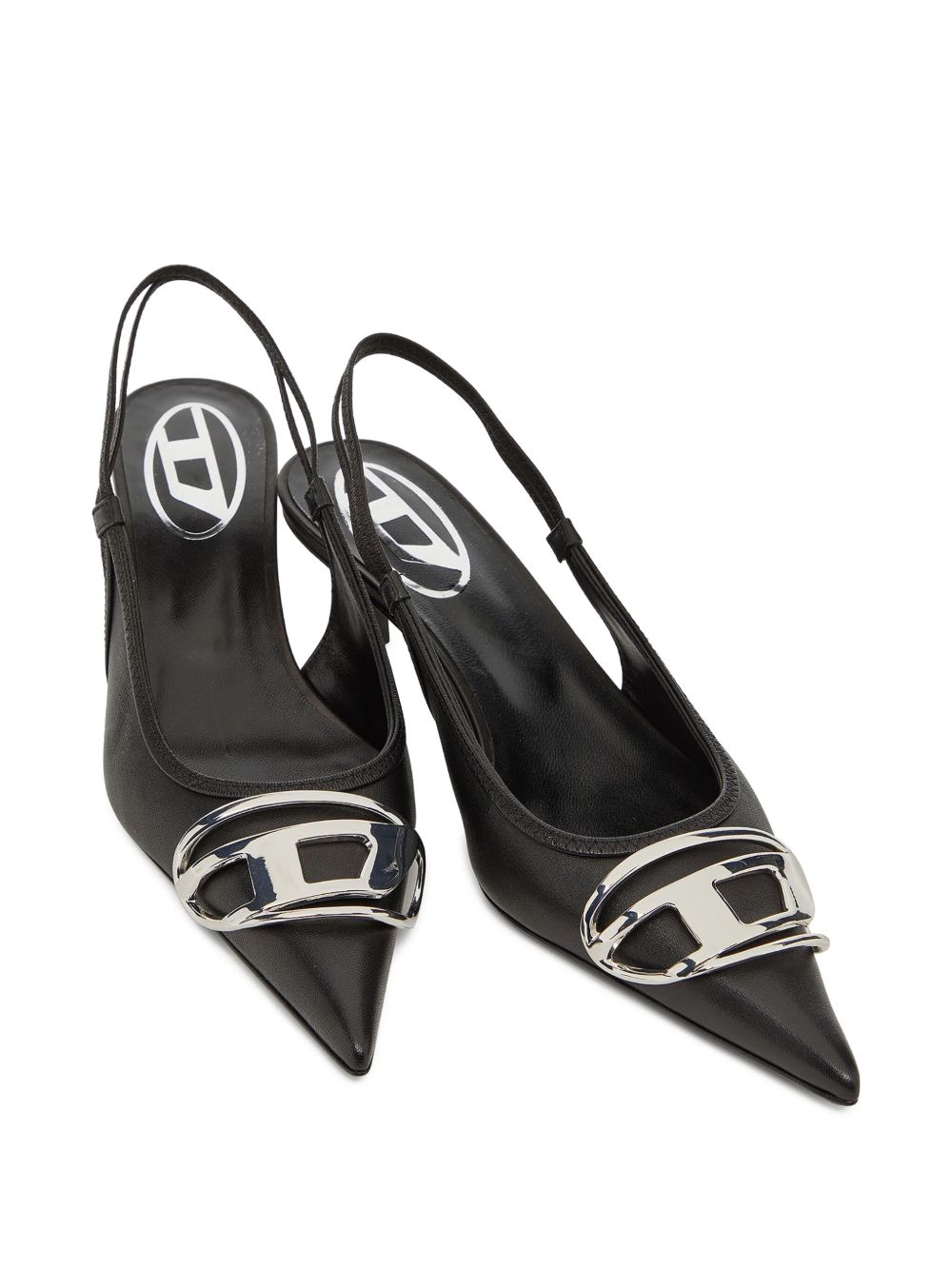 Diesel Women Venus Leather Slingback Pumps