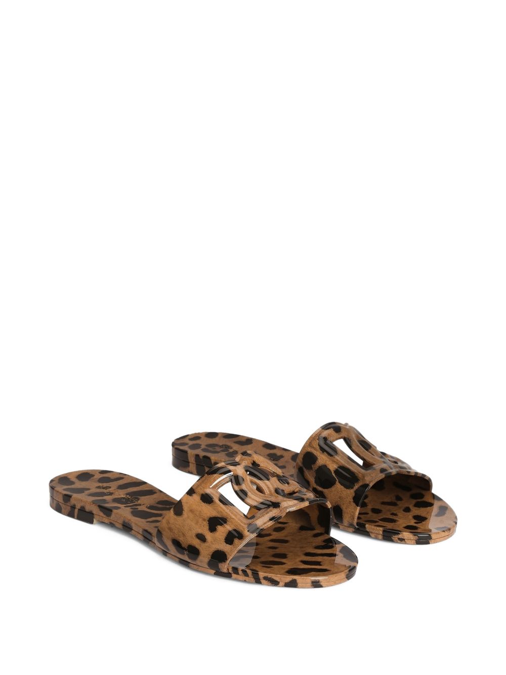 Dolce & Gabbana Women Dg Logo Flat Sandals