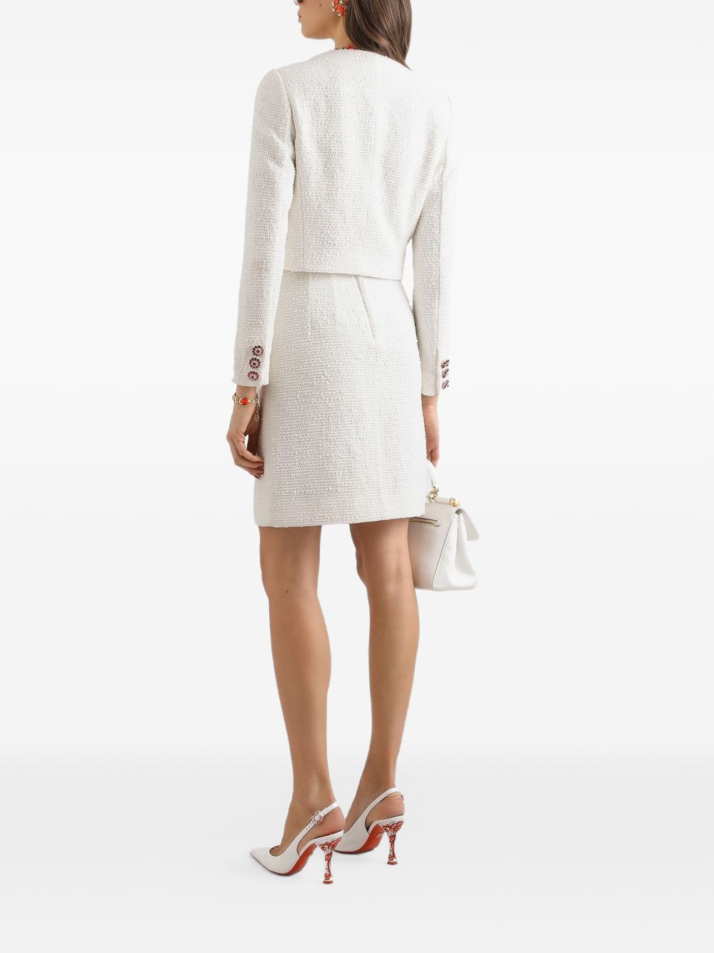 Dolce & Gabbana Women Cotton Midi Skirt