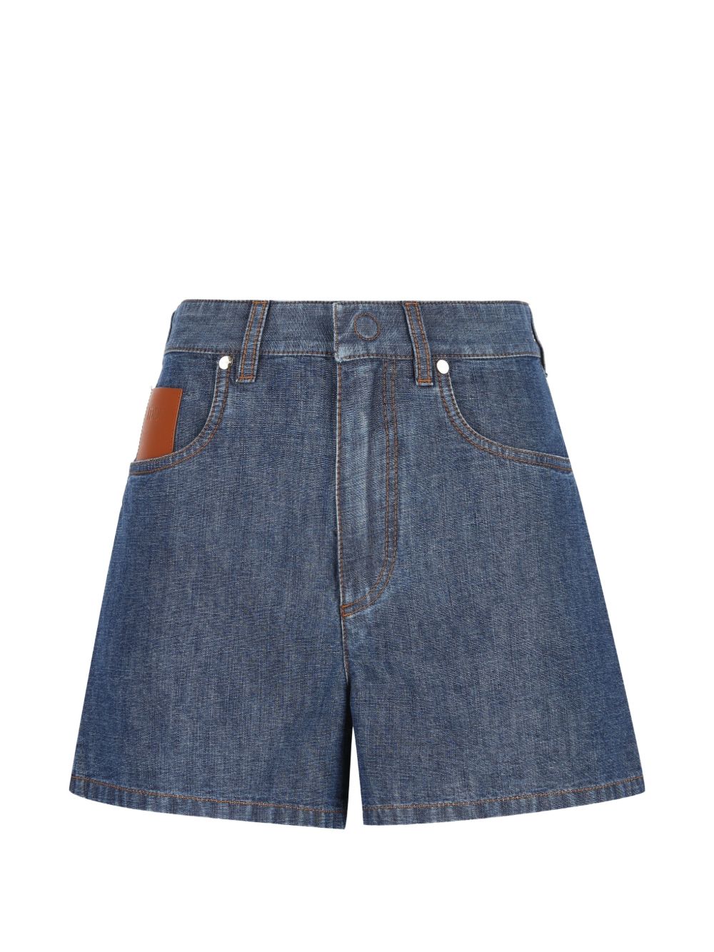 Fendi Women Denim Shorts