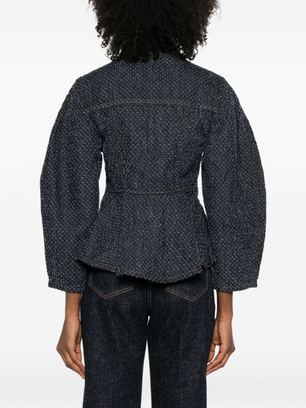 Ganni Women Denim Cotton Jacket