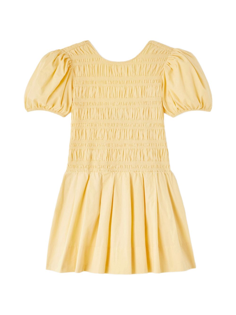 Ganni Women Organic Cotton Mini Dress