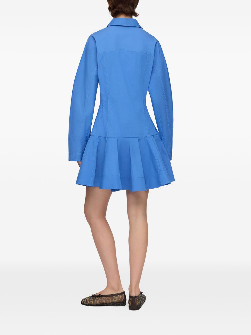 Ganni Women Organic Cotton Shirtdress