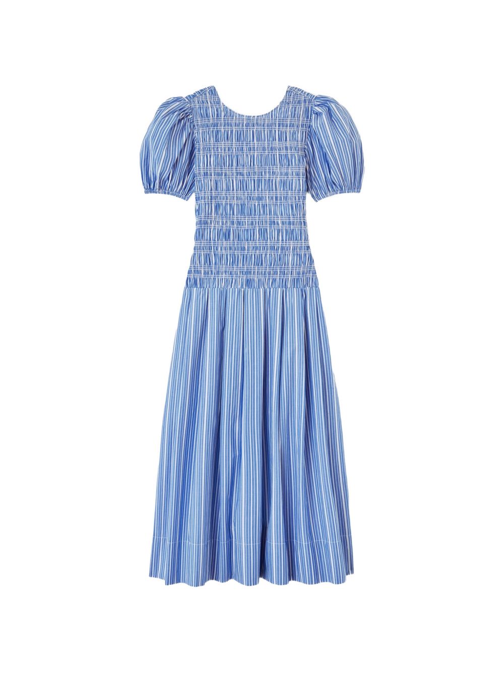 Ganni Women Organic Cotton Midi Dress