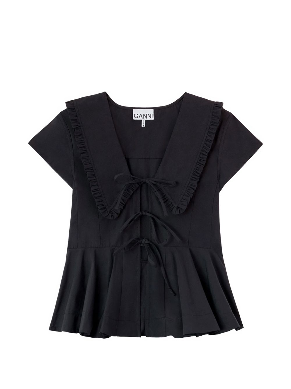 Ganni Women Organic Cotton Top
