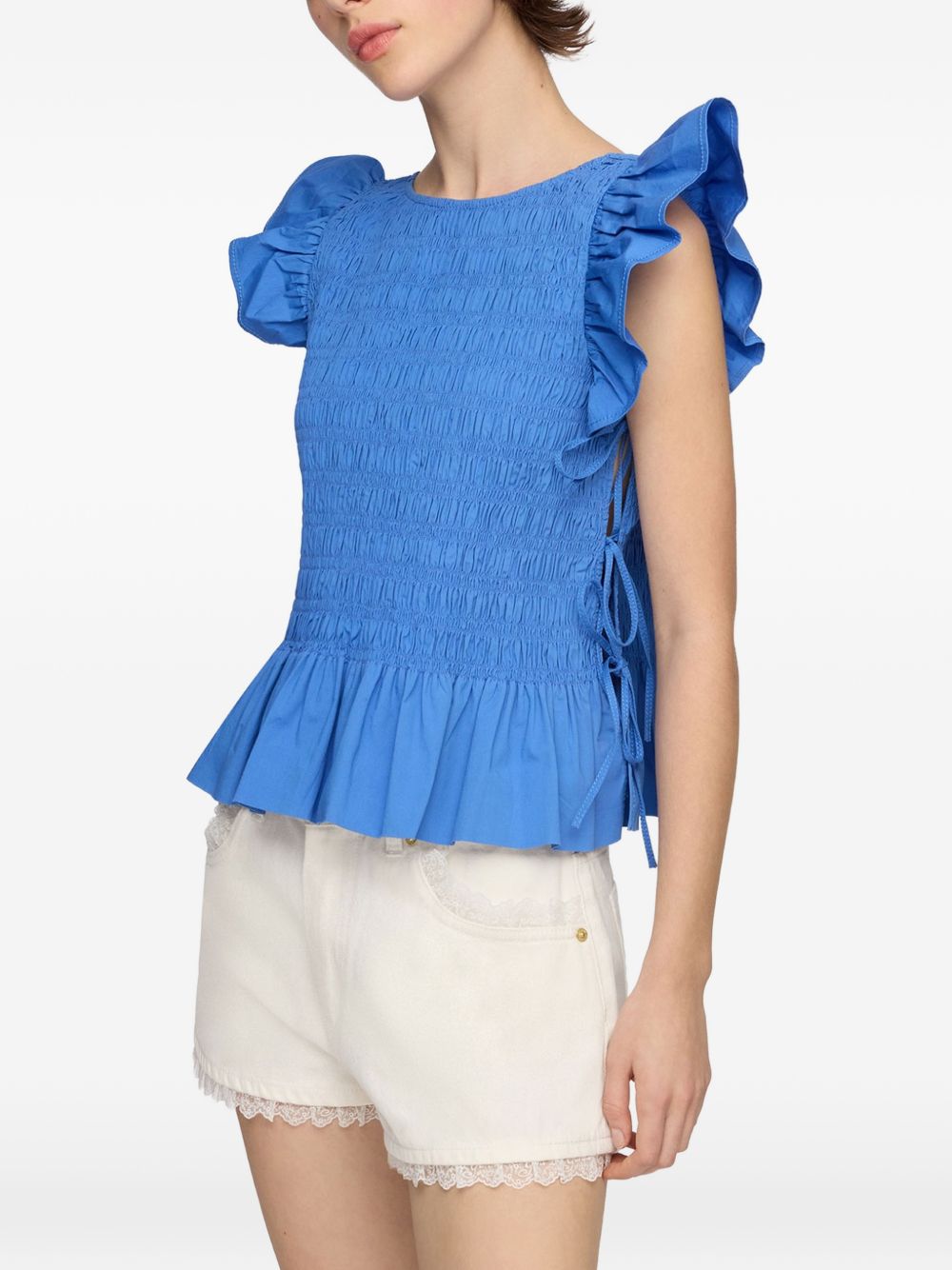 Ganni Women Organic Cotton Top