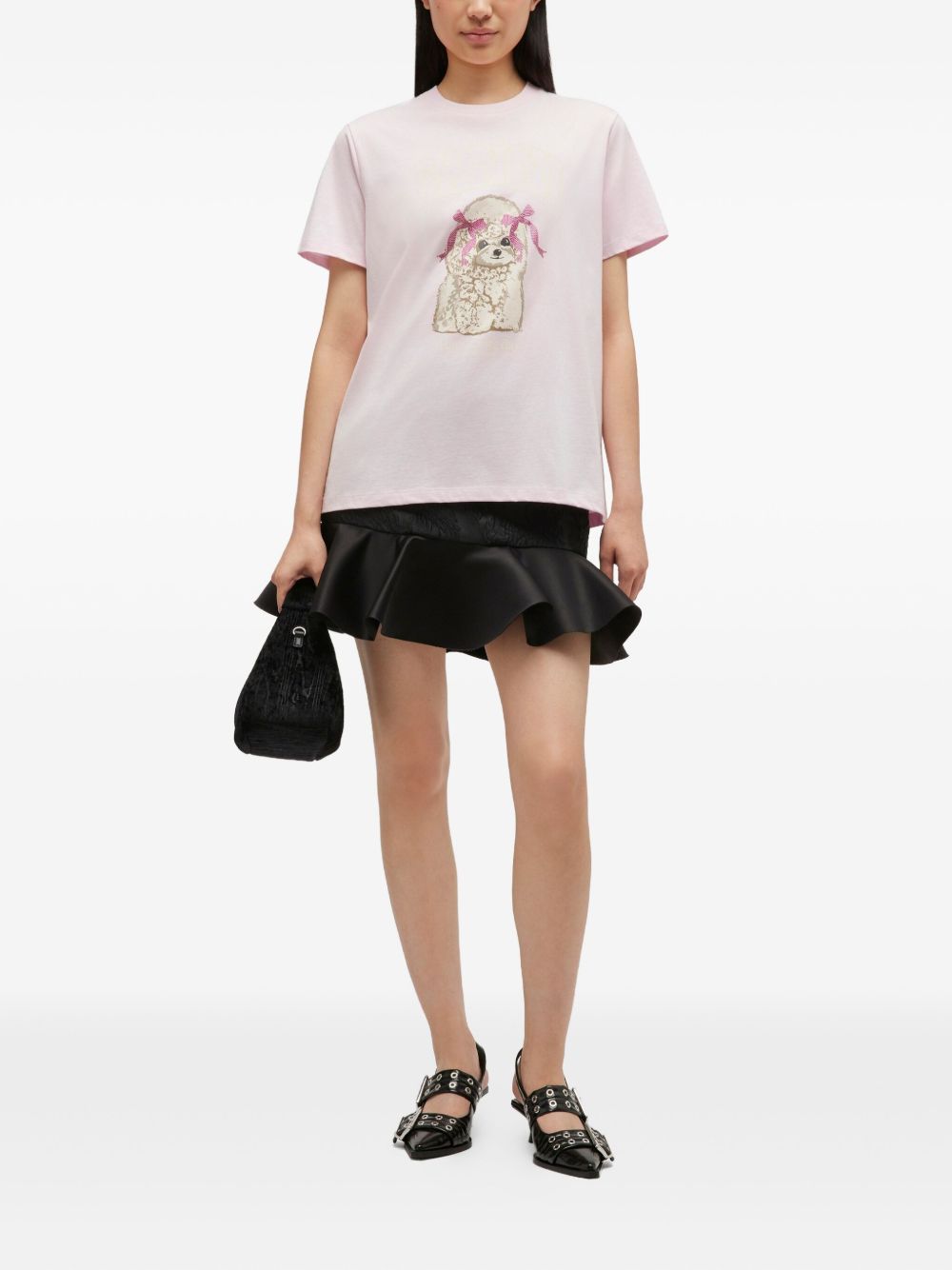 Ganni Women Organic Cotton T-Shirt