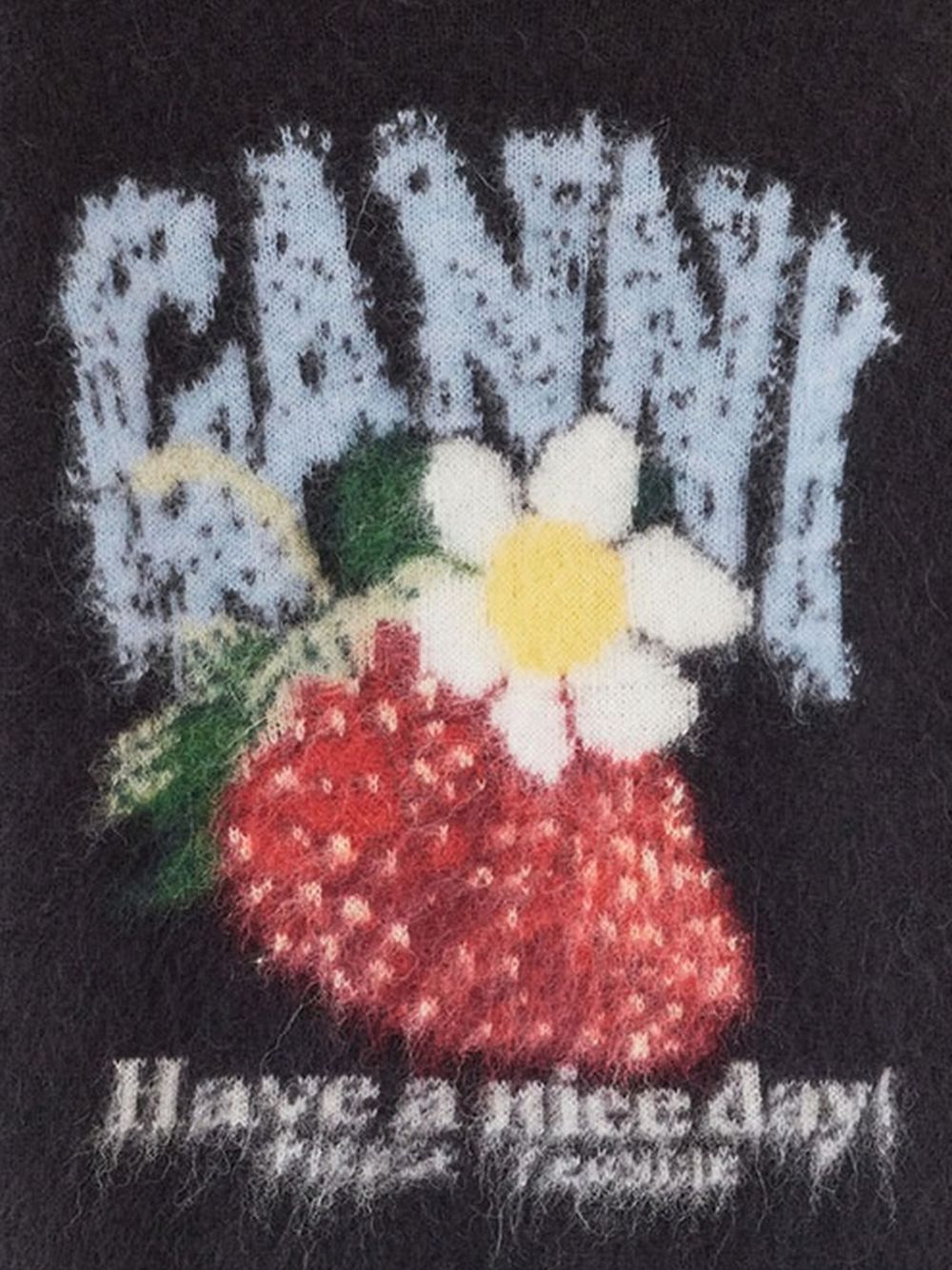 Ganni Women Wool T-Shirt