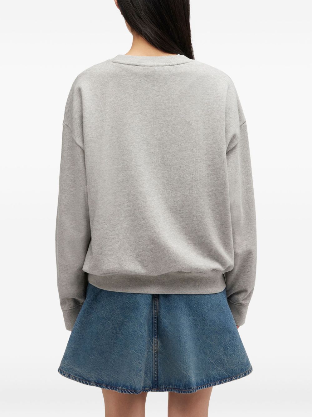 Ganni Women Margot Kitty Organic Cotton Sweatshirt