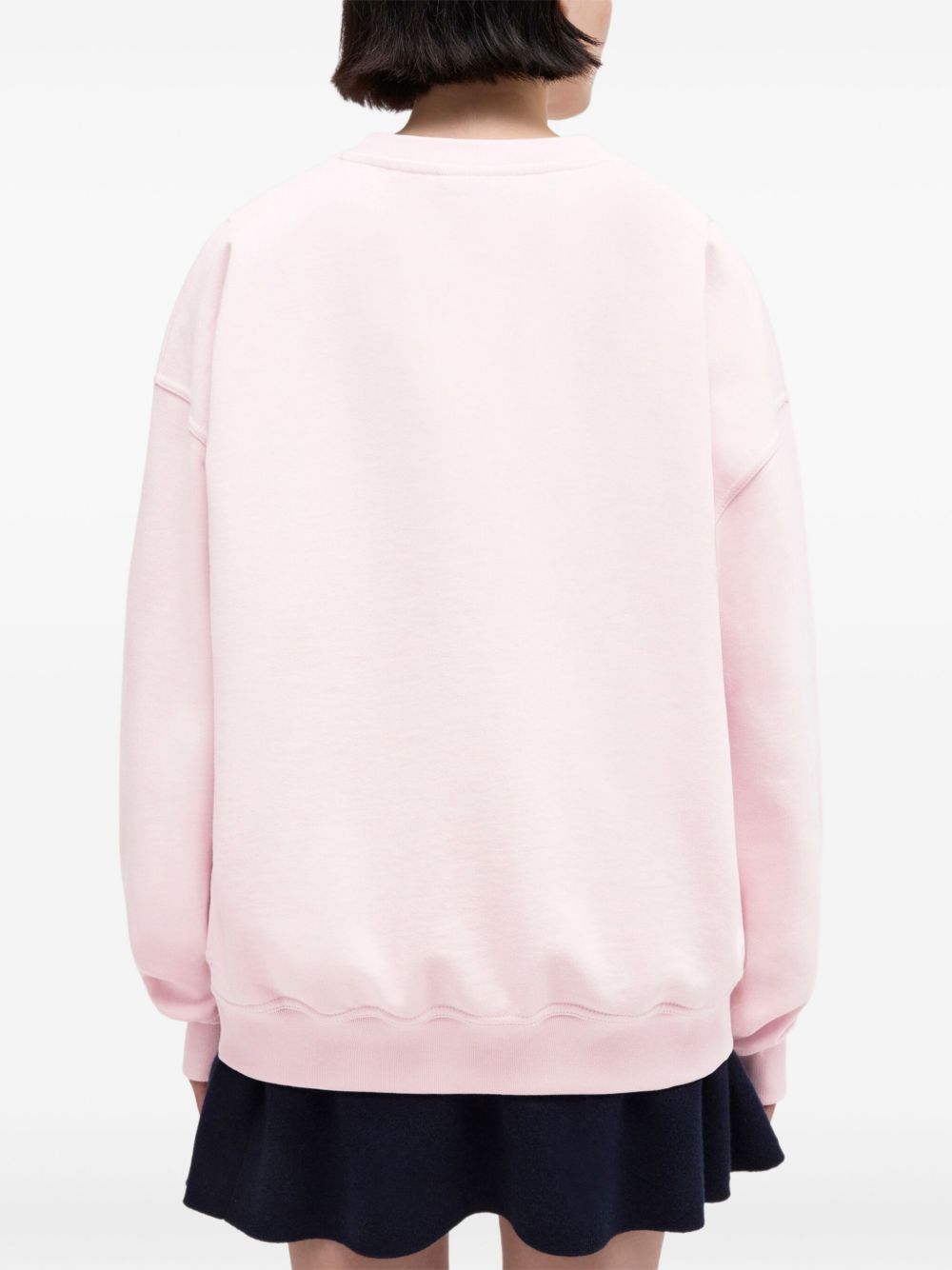 Ganni Women Puddle Organic Cotton Sweater