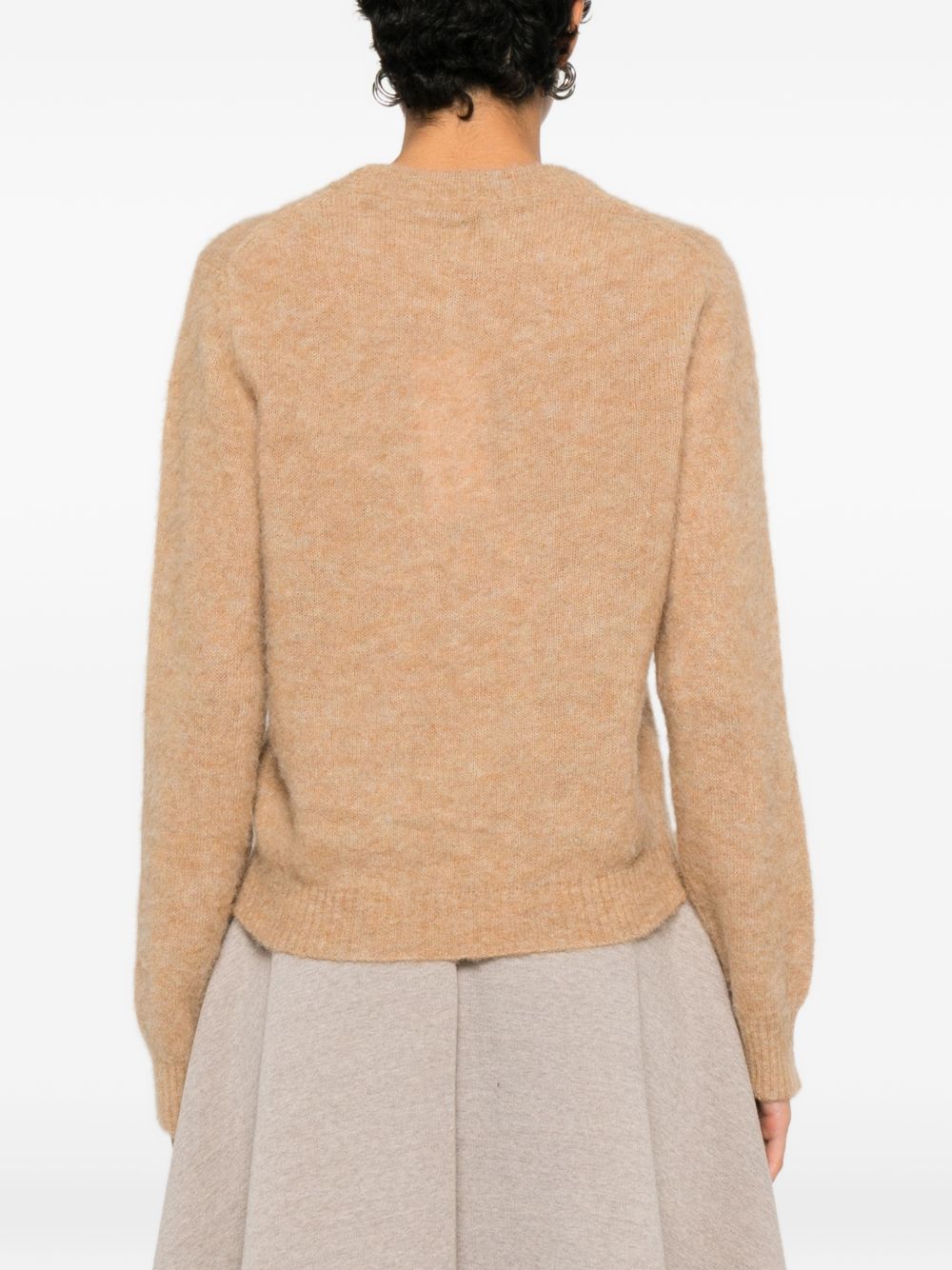 Ganni Women Wool Crewneck Sweater