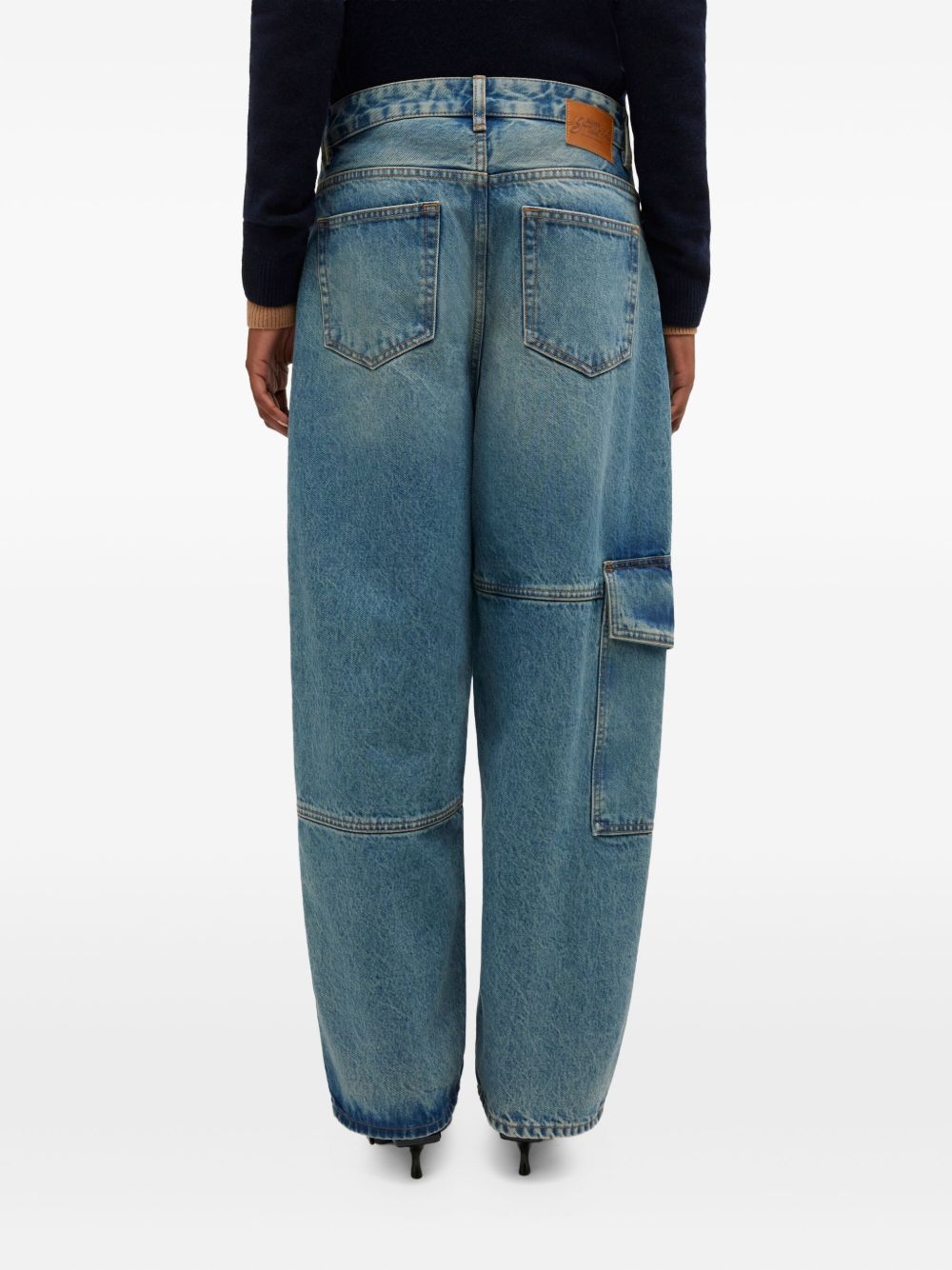 Ganni Women Denim Cotton Jeans
