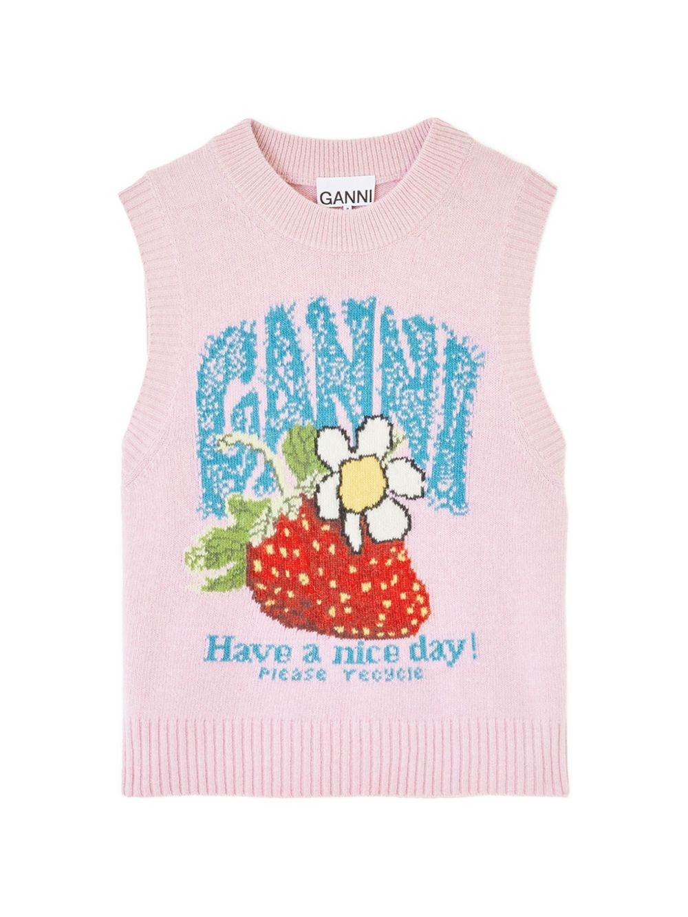 Ganni Women Wool Vest