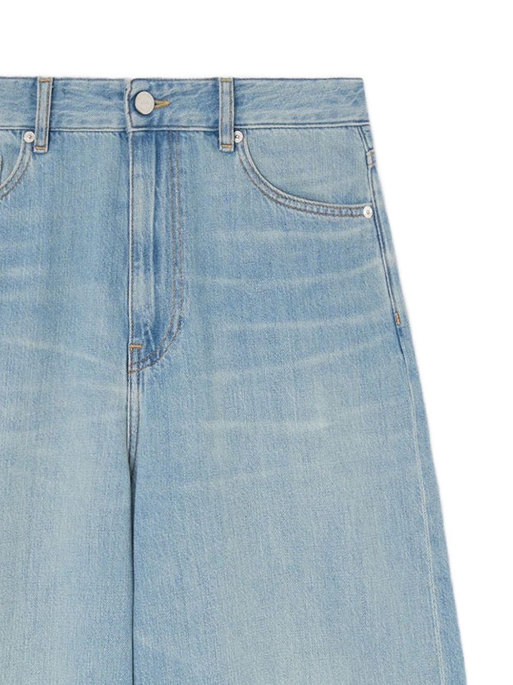 Ganni Women Denim Cotton Jeans