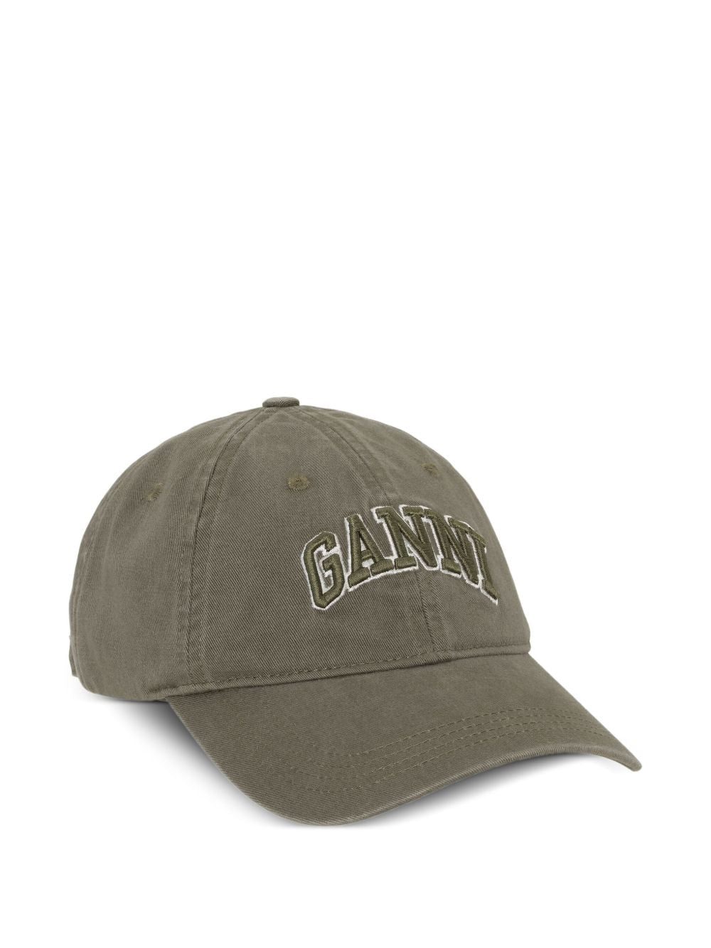 Ganni Women Logo Baseball Cap