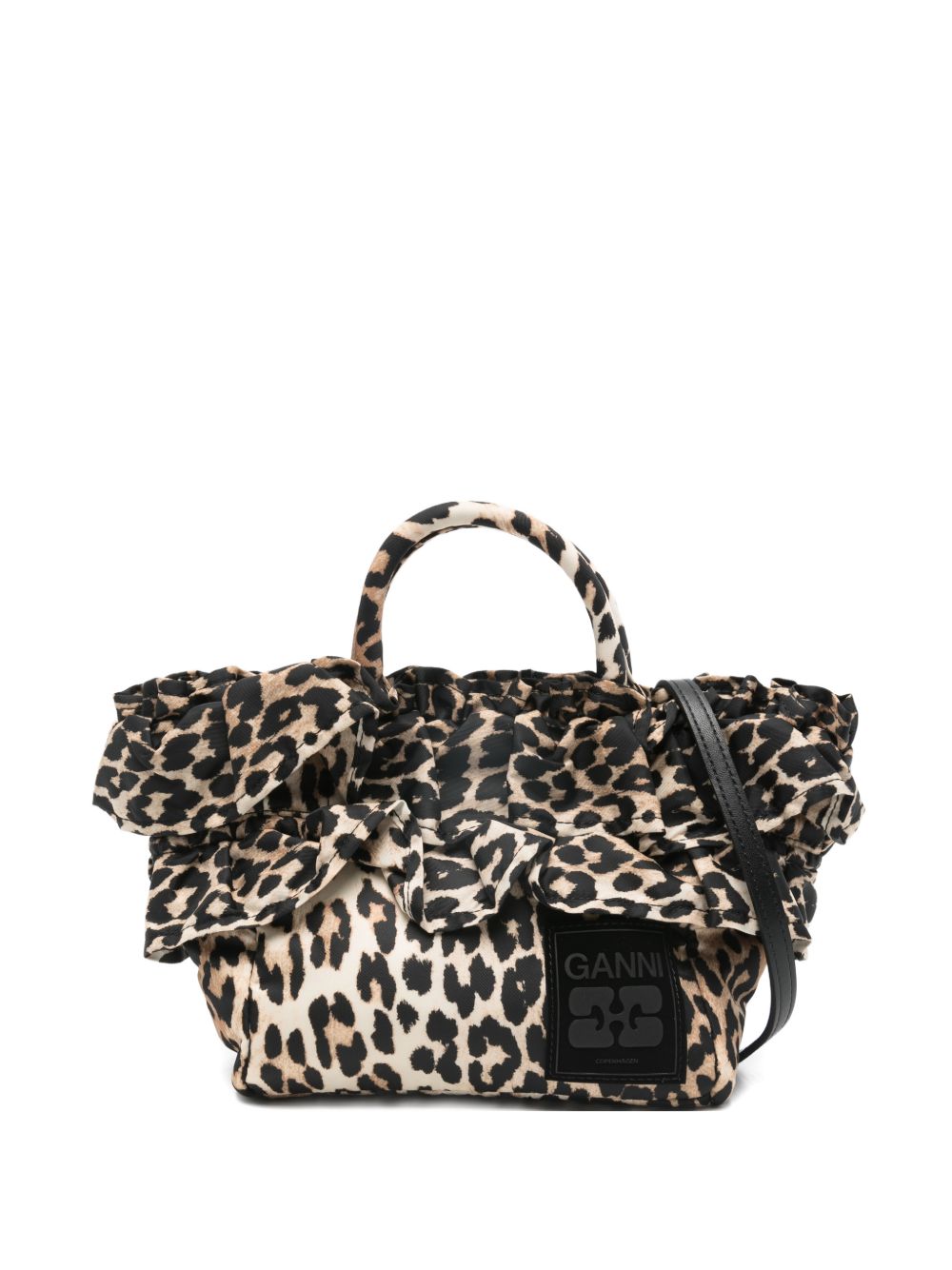 Ganni Women Nylon Mini Tote Bag