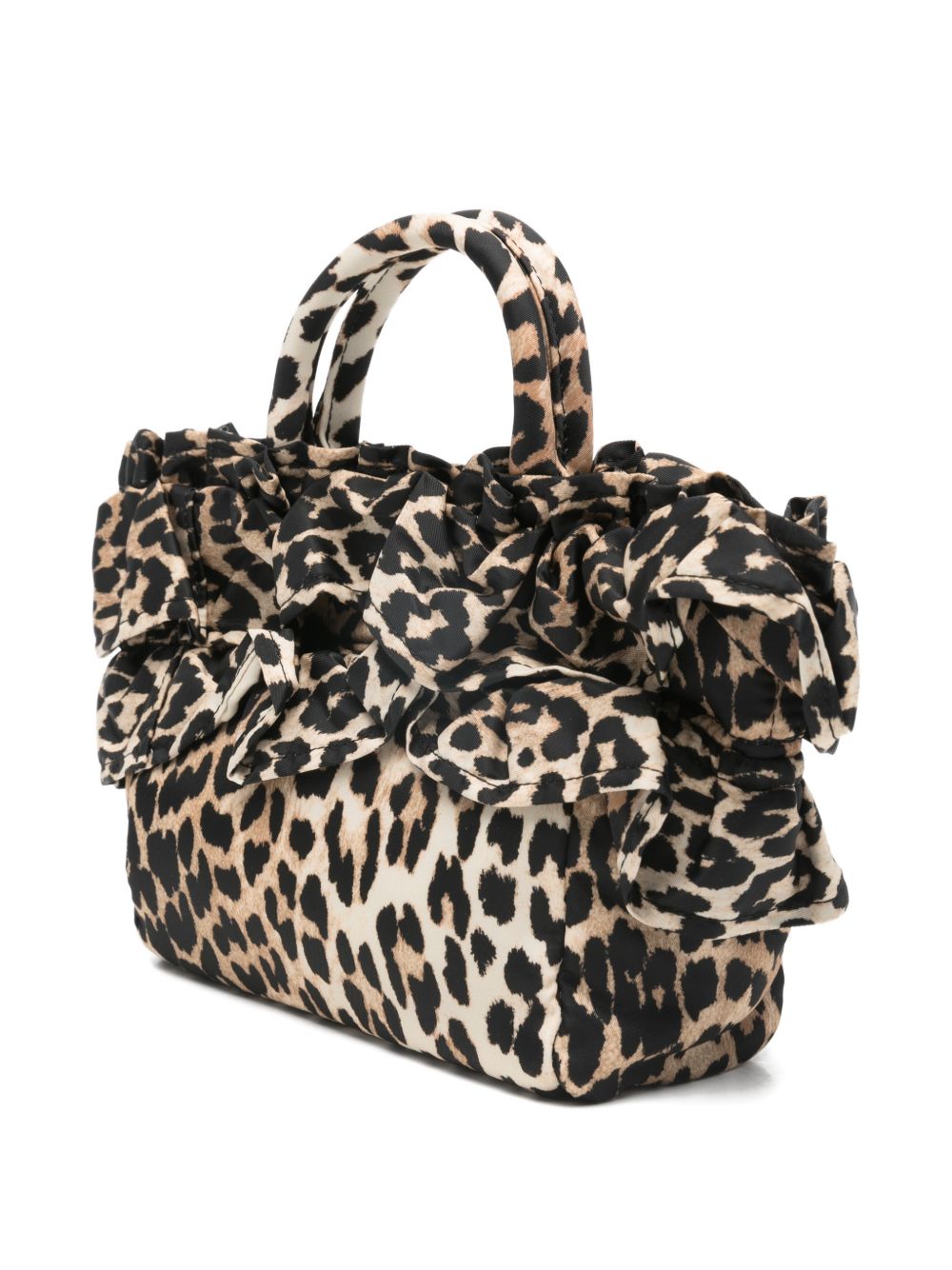 Ganni Women Nylon Mini Tote Bag