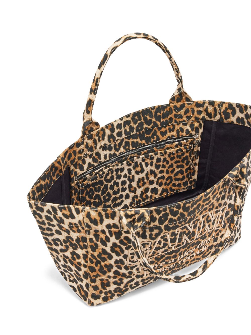 Ganni Women Organic Cotton Medium Tote