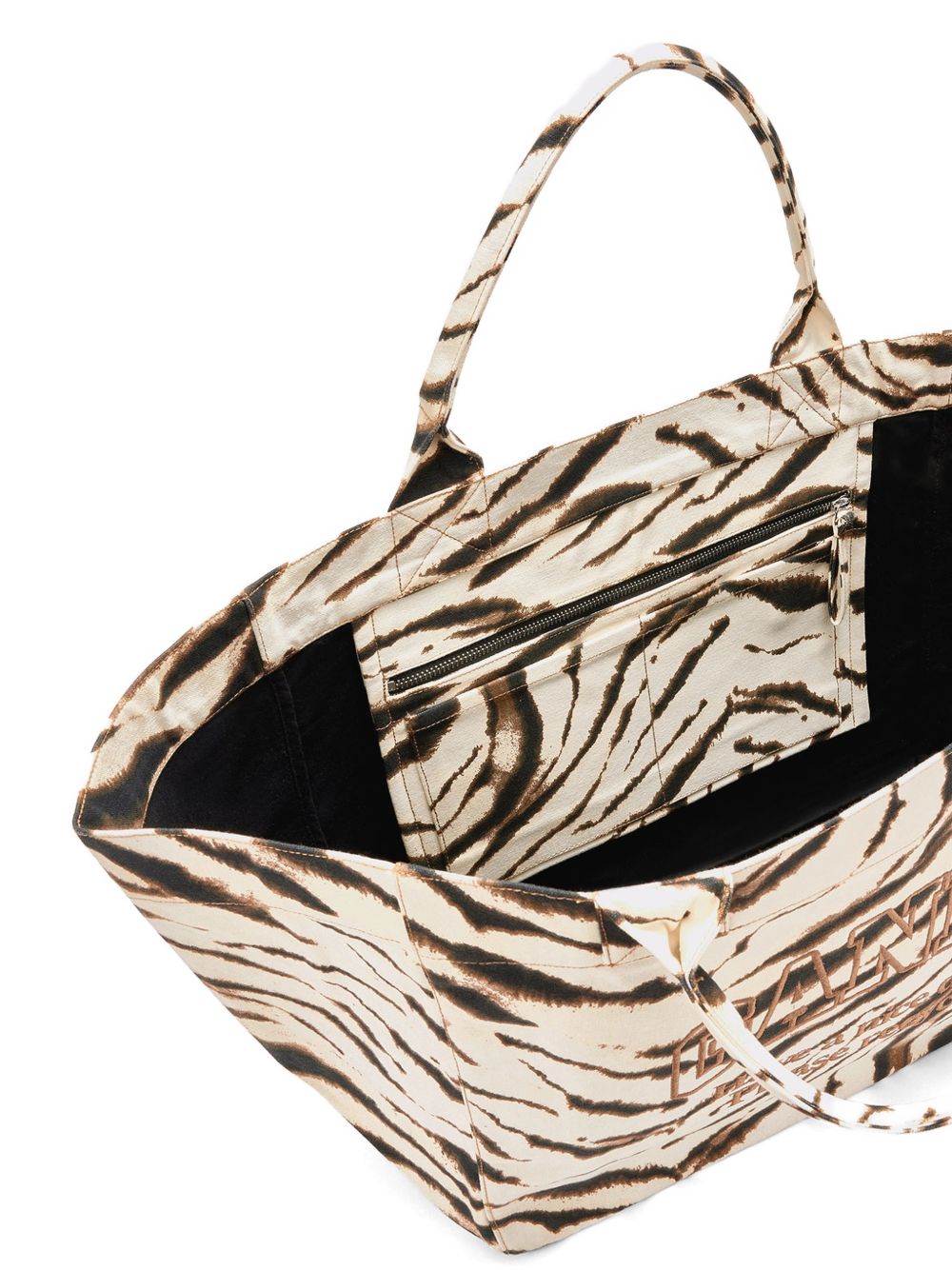 Ganni Women Xxl Canvas Tote Bag