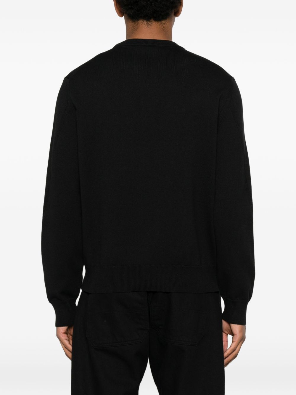 Givenchy Men Cotton Blend Crewneck Sweater