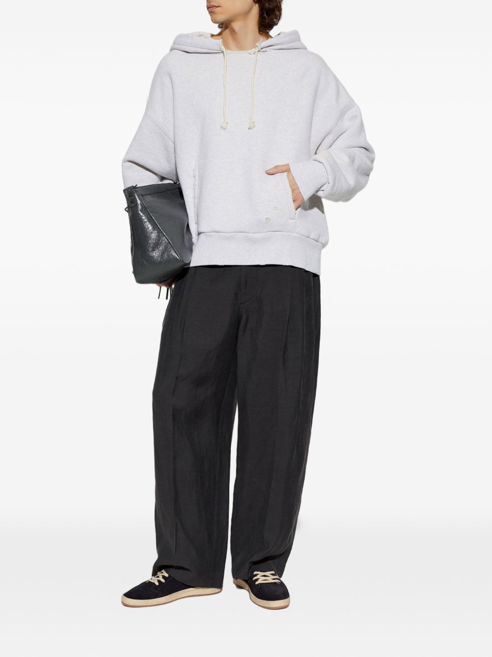 Golden Goose Men Ball Star Leather Sneakers