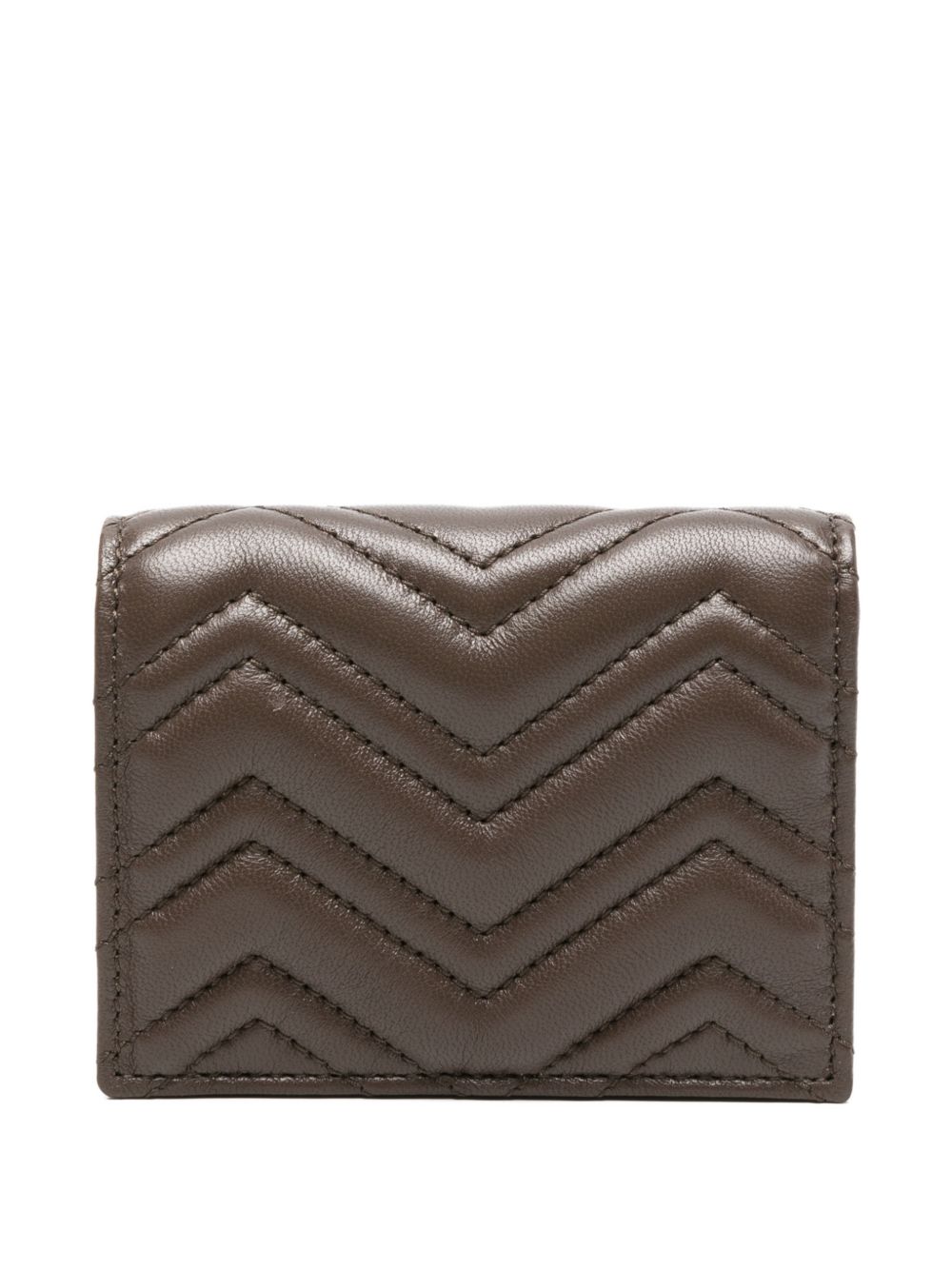 Gucci Women Gg Mamont Leather Wallet