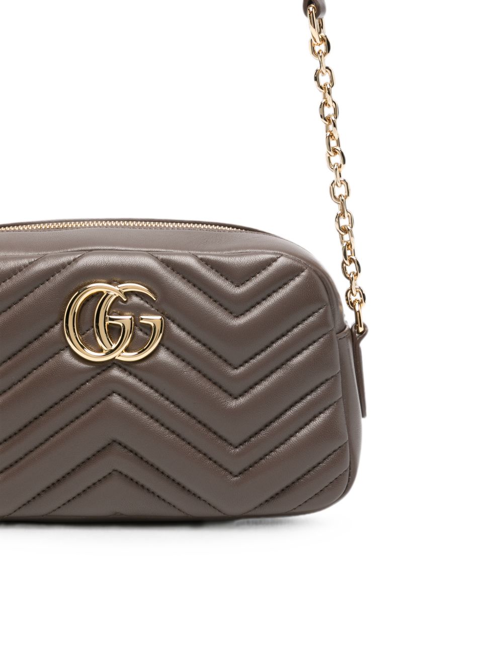 Gucci Women Gg Marmont Small Leather Camera Bag