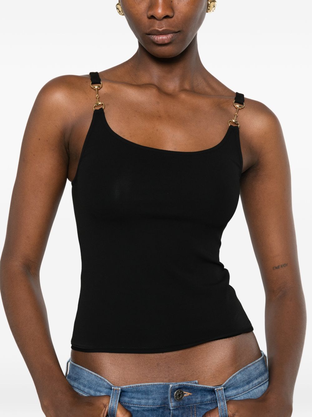 Gucci Women Horsebit Detail Top