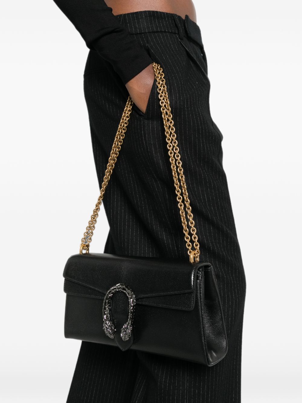 Gucci Women Dionysus Leather Shoulder Bag