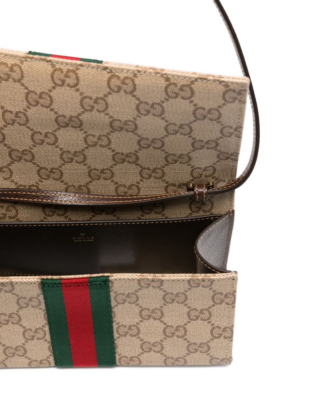 Gucci Women Web Detail Mini Pouch