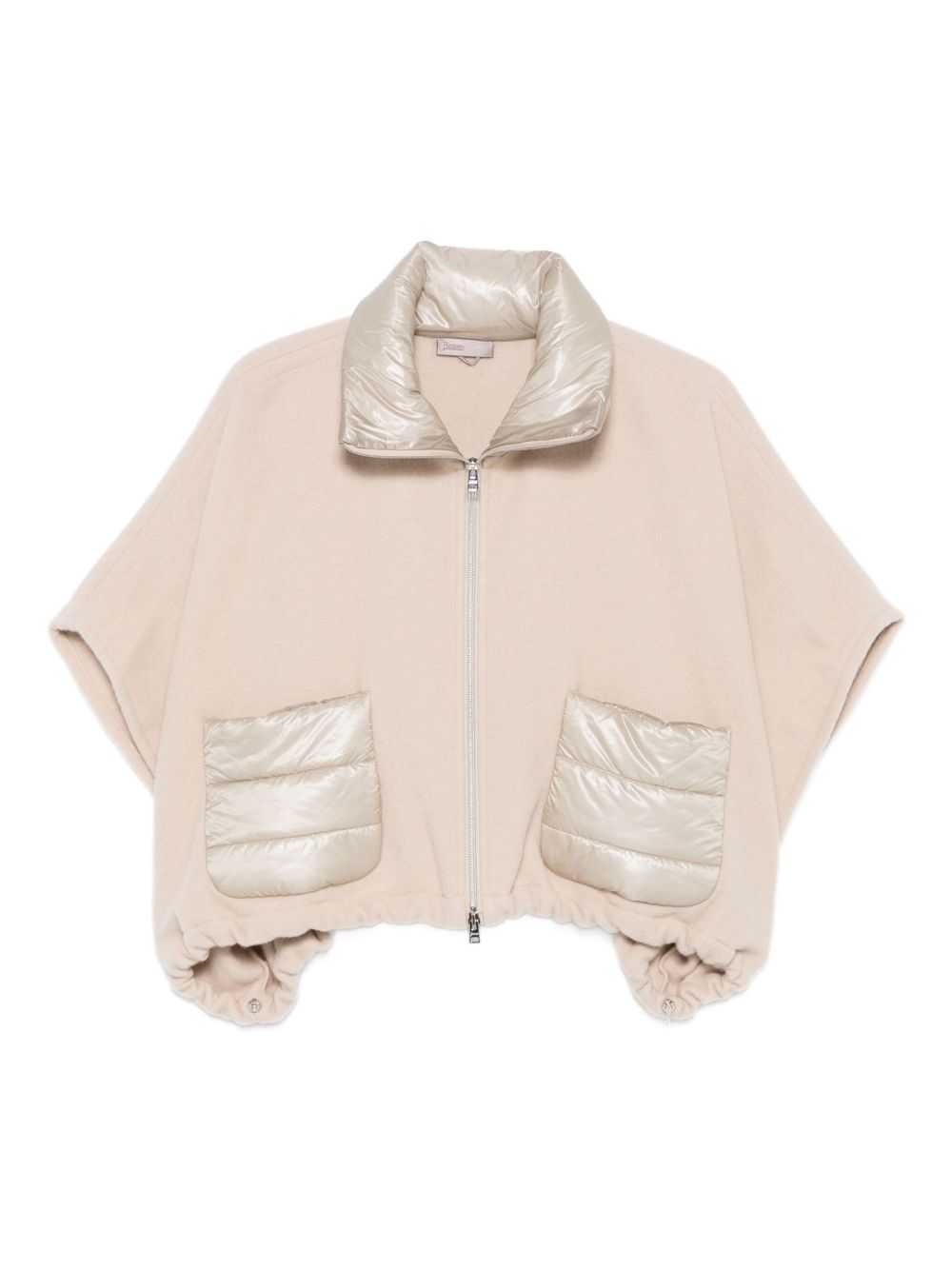 Herno Women Wool And Nylon Short Down Jacket