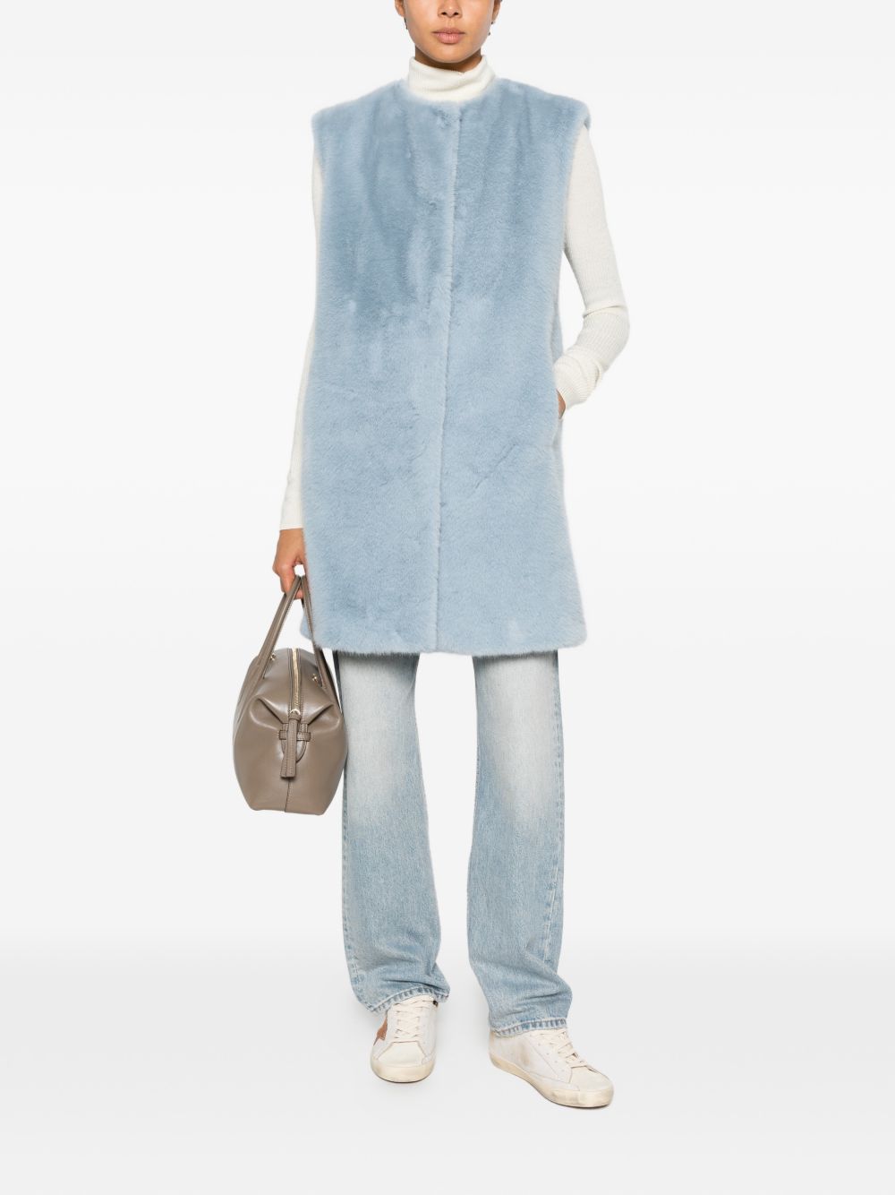 Herno Women Faux Fur Vest