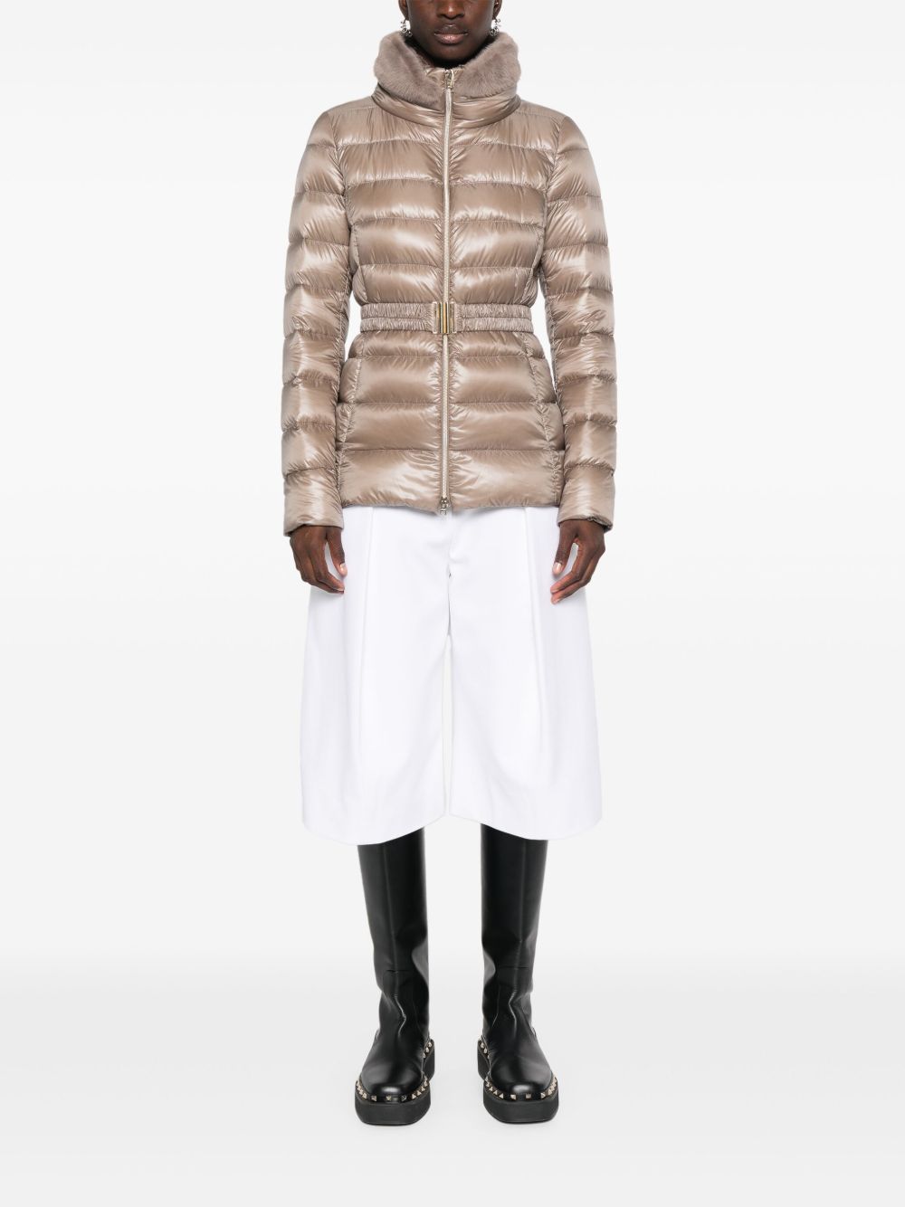 Herno Women Claudia Belted Down Jacket