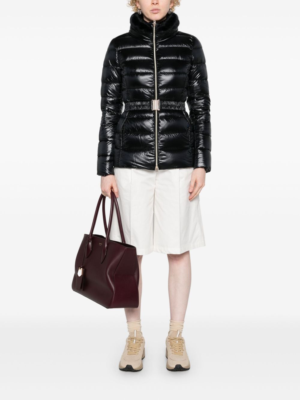 Herno Women Claudia Belted Down Jacket