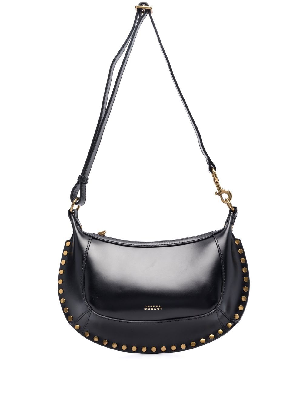 Isabel Marant Women Oskan Moon Leather Shoulder Bag