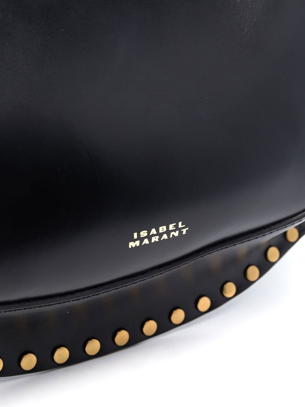 Isabel Marant Women Oskan Moon Leather Shoulder Bag