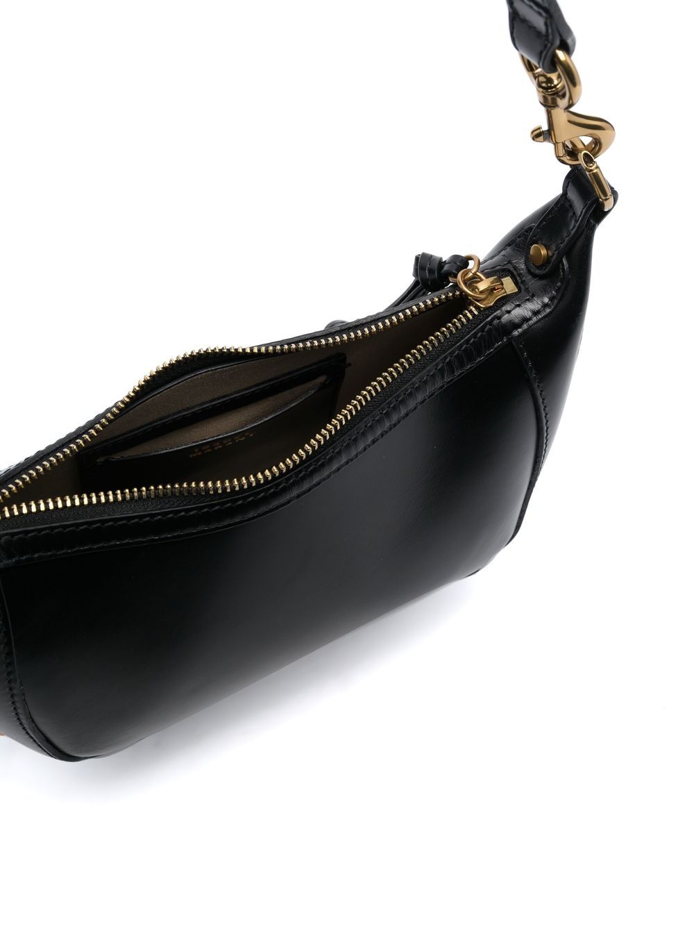 Isabel Marant Women Oskan Moon Leather Shoulder Bag
