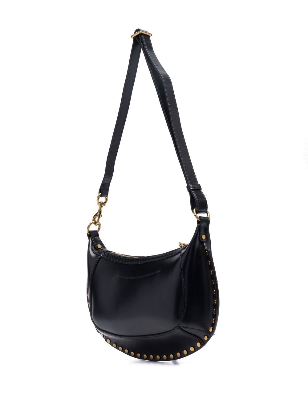 Isabel Marant Women Oskan Moon Leather Shoulder Bag