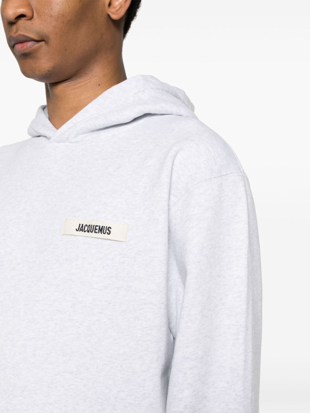 Jacquemus Men Logo Cotton Hoodie